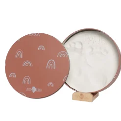 Cadres Déco*Petit Artichaut Cadre baby box ronde de Rainbow Terracotta