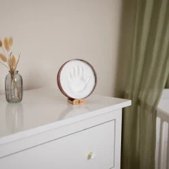 Cadres Déco*Petit Artichaut Cadre baby box ronde de Rainbow Terracotta