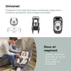 Cales-Bébé*Babymoov Cale-bébé Cosymorpho - Coussin Réducteur Universel de Fresh Smokey