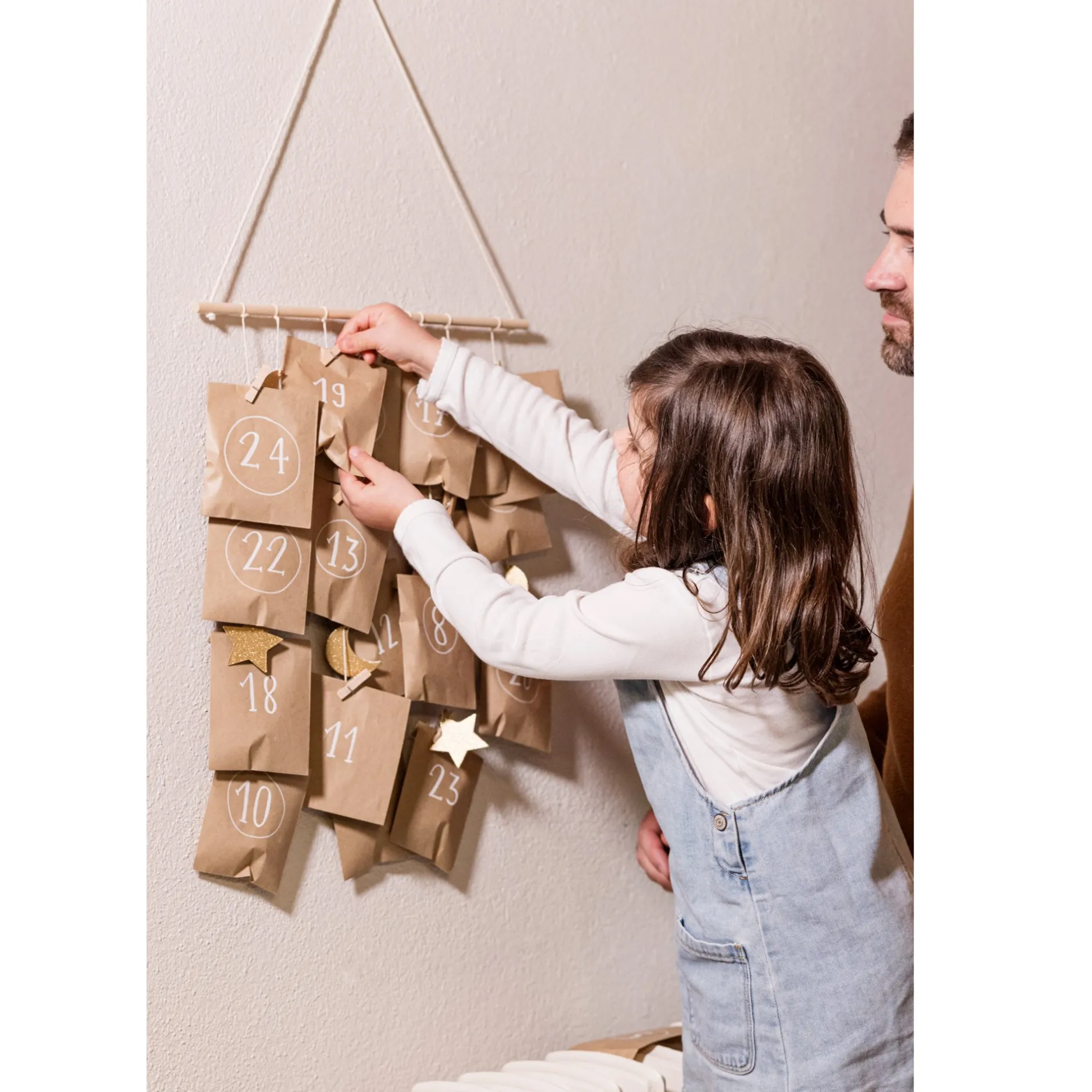 Cadres Déco*Baby Art Calendrier de l'Avent de