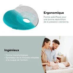 Couettes Et Oreillers|Cales-Bébé*Babymoov Cale-tête morphologique Lovenest Original de White