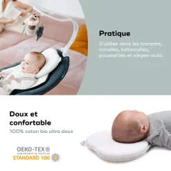 Couettes Et Oreillers|Cales-Bébé*Babymoov Cale-tête morphologique Lovenest Original de White