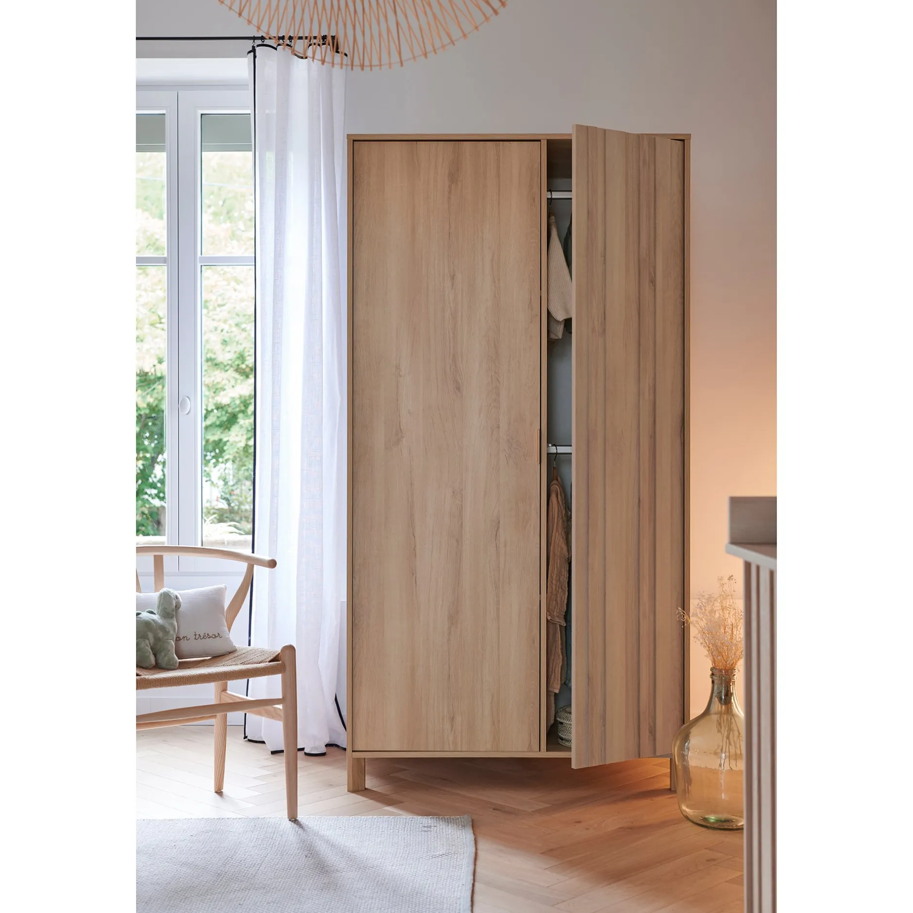 Armoires 2 Portes*Galipette Calypso Armoire 2 portes de Beige