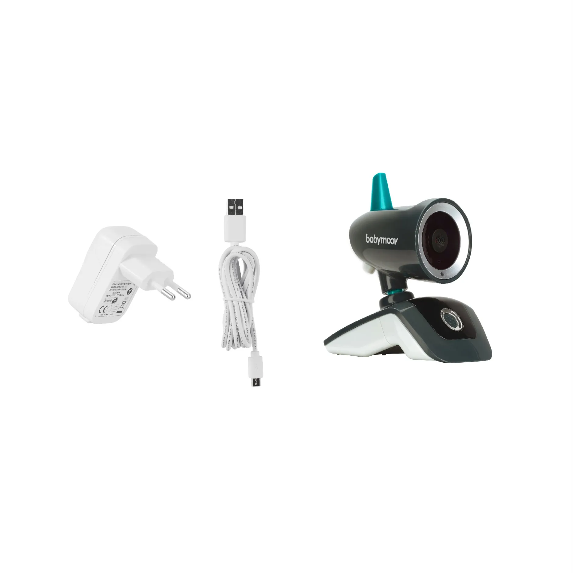 Babyphones*Babymoov Caméra Additionnelle pour Babyphone Vidéo YOO Travel de Noir
