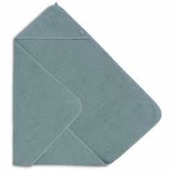 Sorties De Bain*Jollein Cape de bain en éponge 100 x 100 cm de Sea Green