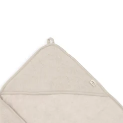 Sorties De Bain*Jollein Cape de bain Soft Waves 75 x 75 cm de Nougat