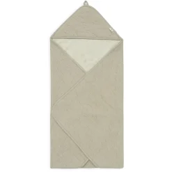 Sorties De Bain*Jollein Cape de bain Soft Waves 75 x 75 cm de Olive Green