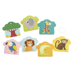 Autres Jouets D'Éveil*Janod Cartes tactiles Savane de