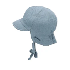 Chapeaux, Bonnets, Écharpes*Sterntaler Casquette saharienne réversible de Bleu/Vert