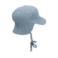 Chapeaux, Bonnets, Écharpes*Sterntaler Casquette saharienne réversible de Bleu/Vert