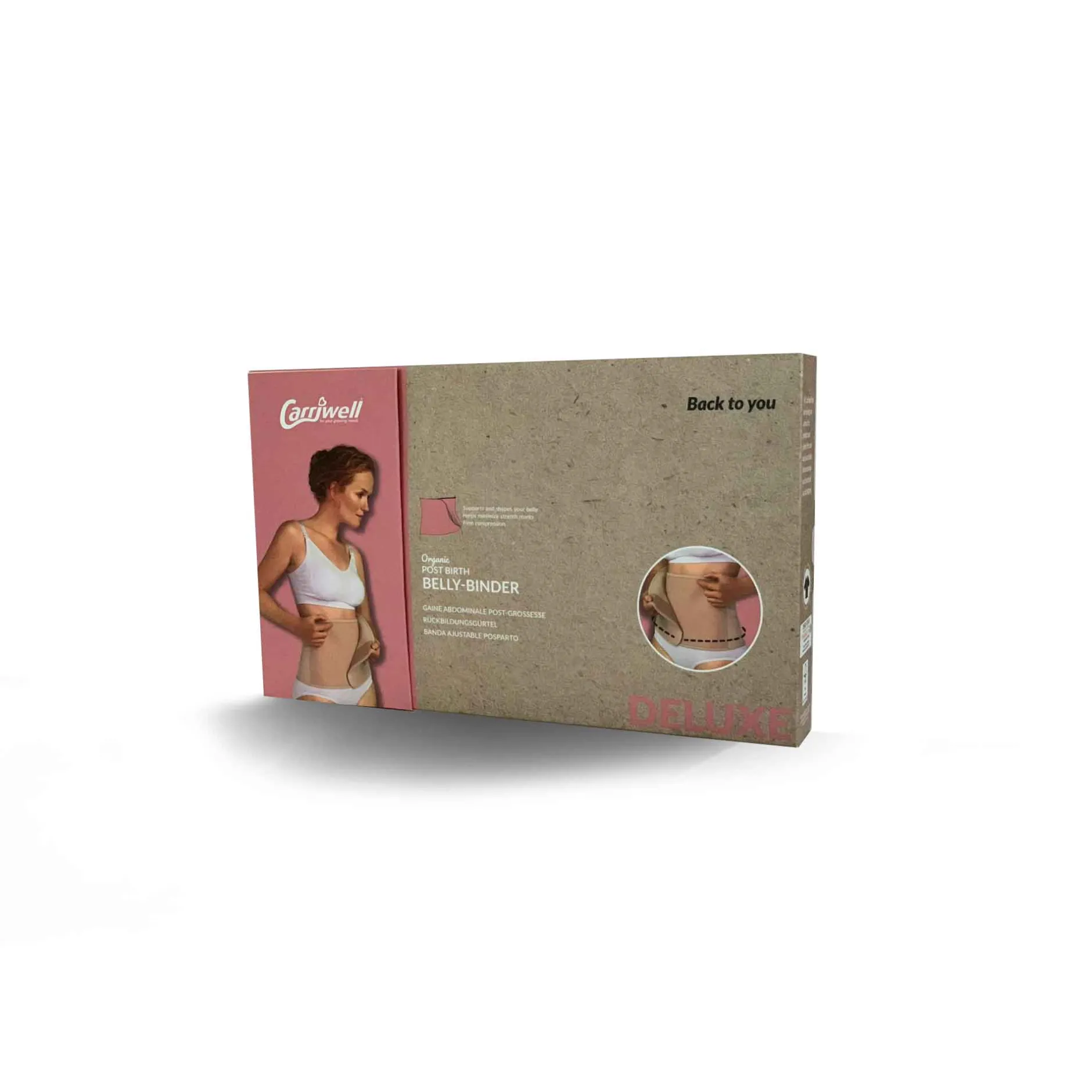 Vêtements|Lingerie*Carriwell Ceinture de maintien abdominal en coton biologique de Beige