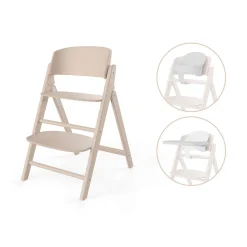 Chaises Hautes Évolutives*CYBEX Chaise haute Click & Fold pack 3en1 de All natural