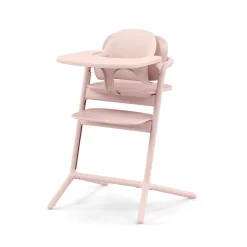 Balancelles|Chaises Hautes Évolutives*CYBEX Chaise haute Lemo 4-en-1 de Pearl Pink