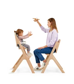 Chaises Hautes Réglables|Chaises Hautes Évolutives*Maxi-Cosi Chaise Haute Nesta de Natural Wood