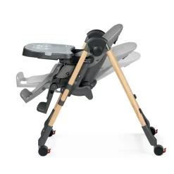 Chaises Hautes Réglables*Peg-Pérego Chaise Haute Prima Pappa Follow Me de Ambiance Ice