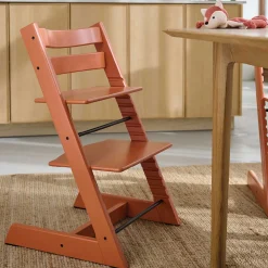 Chaises Hautes Évolutives*Stokke® Chaise haute Tripp Trapp® de Terracotta