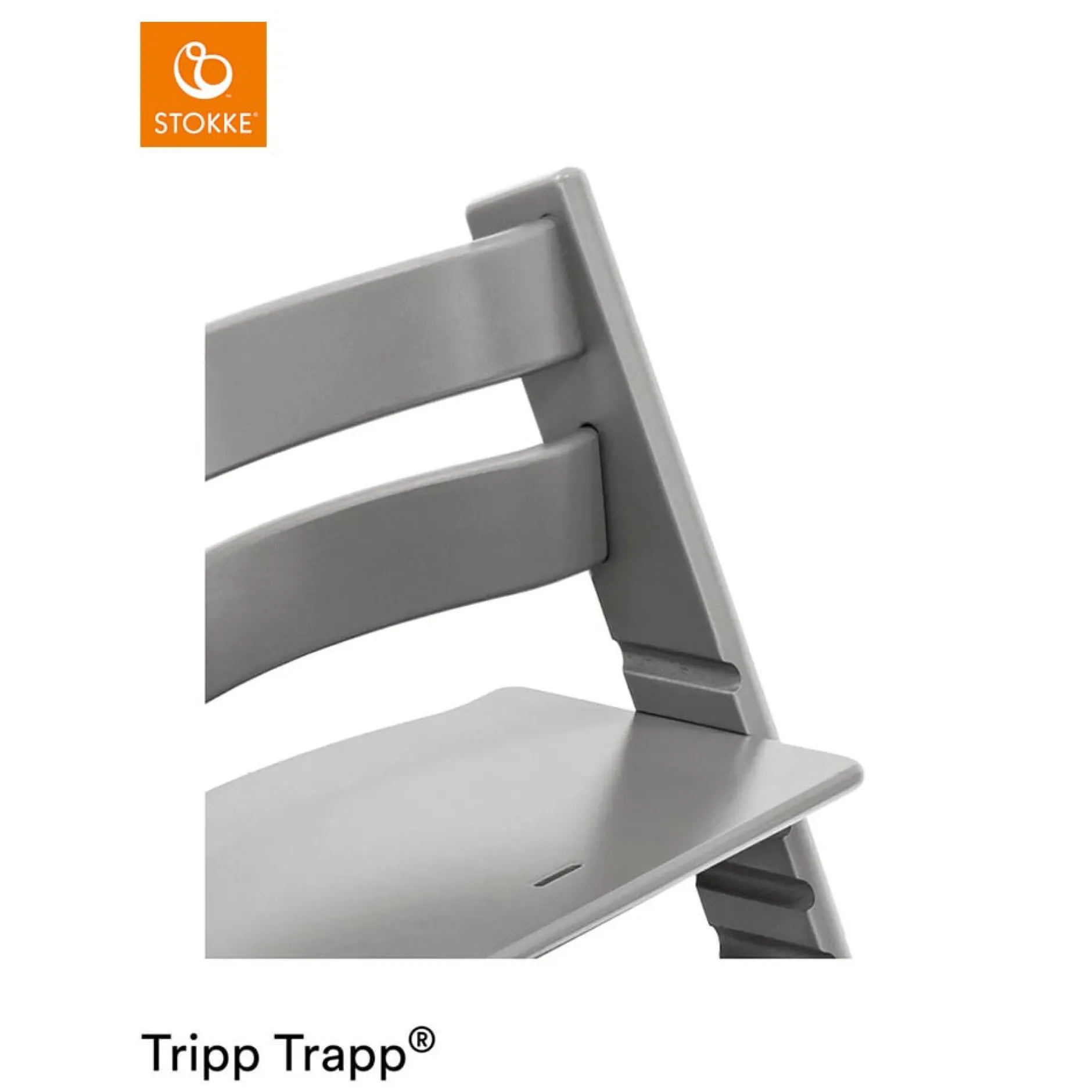 Chaises Hautes Évolutives*Stokke® Chaise haute Tripp Trapp® de Gris Tempête