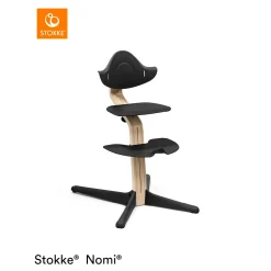 Chaises Hautes Évolutives*Stokke® Chaise Nomi® de Naturel Noir