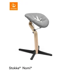 Chaises Hautes Évolutives*Stokke® Chaise Nomi® de Naturel Noir