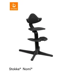 Chaises Hautes Évolutives*Stokke® Chaise Nomi® de Noir