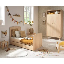 Lits 70X140 Évolutifs|Commodes* Chambre Access : Lit évolutif 70 x 140 cm + Armoire + Commode de Sauthon Baby's Sweet Home