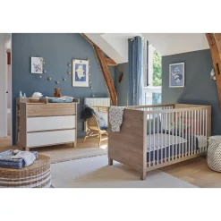 Commodes|Lits 70X140 Évolutifs* Chambre Achille : Lit 70x140 évolutif + Commode + Armoire de Galipette