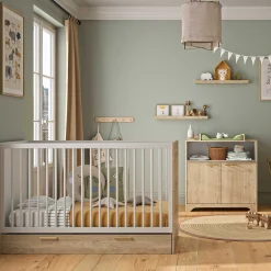 Lits 60X120 Non Évolutifs|Commodes* Chambre Elea Duo : Lit 60 x120 cm + Commode de Galipette