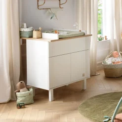 Commodes|Lits 70X140 Évolutifs* Chambre Eléonore : Lit évolutif 70 x 140 cm + Armoire + Commode de Sauthon Baby's Sweet Home