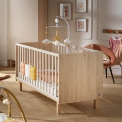 Commodes* Chambre Solène : Lit 60 x 120 cm + Armoire + Commode de Sauthon Baby's Sweet Home