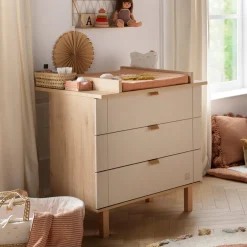 Commodes* Chambre Solène : Lit 60 x 120 cm + Armoire + Commode de Sauthon Baby's Sweet Home