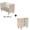 Commodes* Chambre Solène Duo : lit 60x120 + commode de Sauthon Baby's Sweet Home