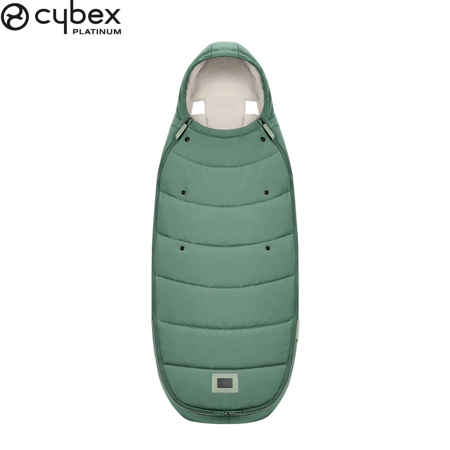 Tout Pour Vos Balades|Chancelières*CYBEX Chancelière Platinum de Leaf Green