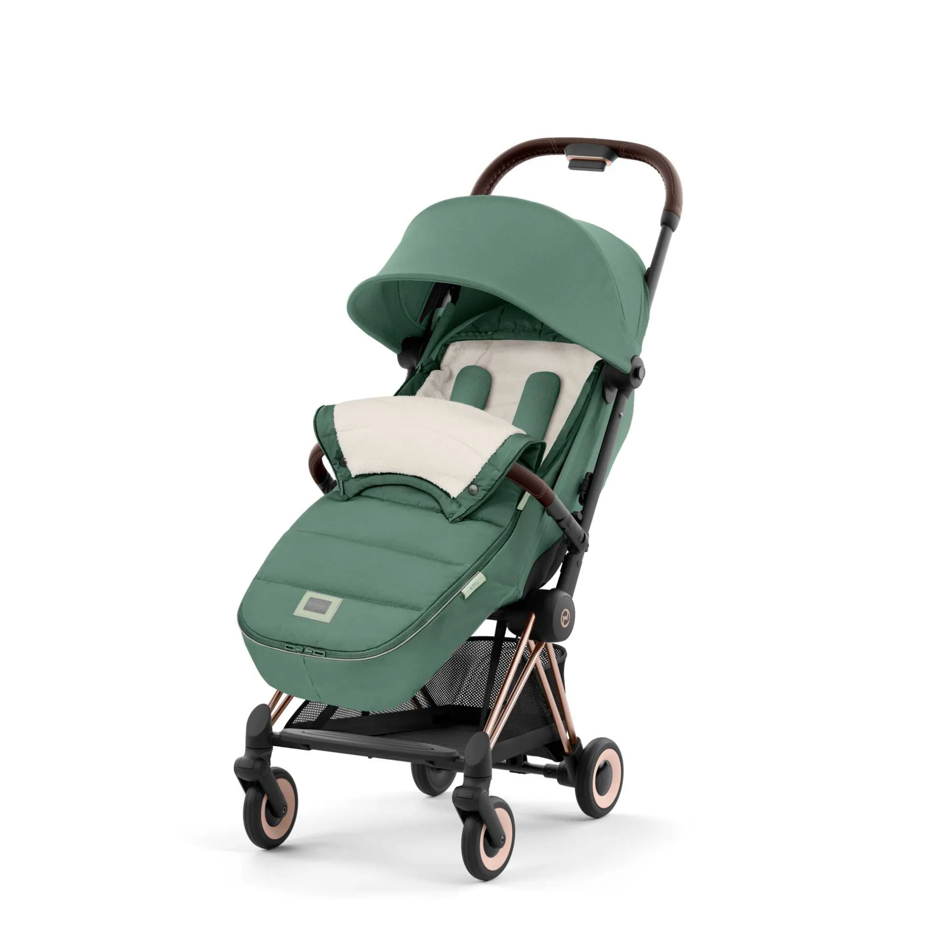 Tout Pour Vos Balades|Chancelières*CYBEX Chancelière Platinum de Leaf Green