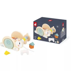 Jouets En Bois*Janod Chariot de Cubes Escargot Sweet Cocoon de