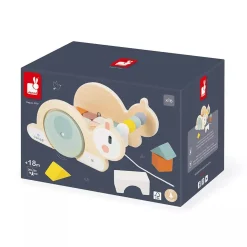 Jouets En Bois*Janod Chariot de Cubes Escargot Sweet Cocoon de
