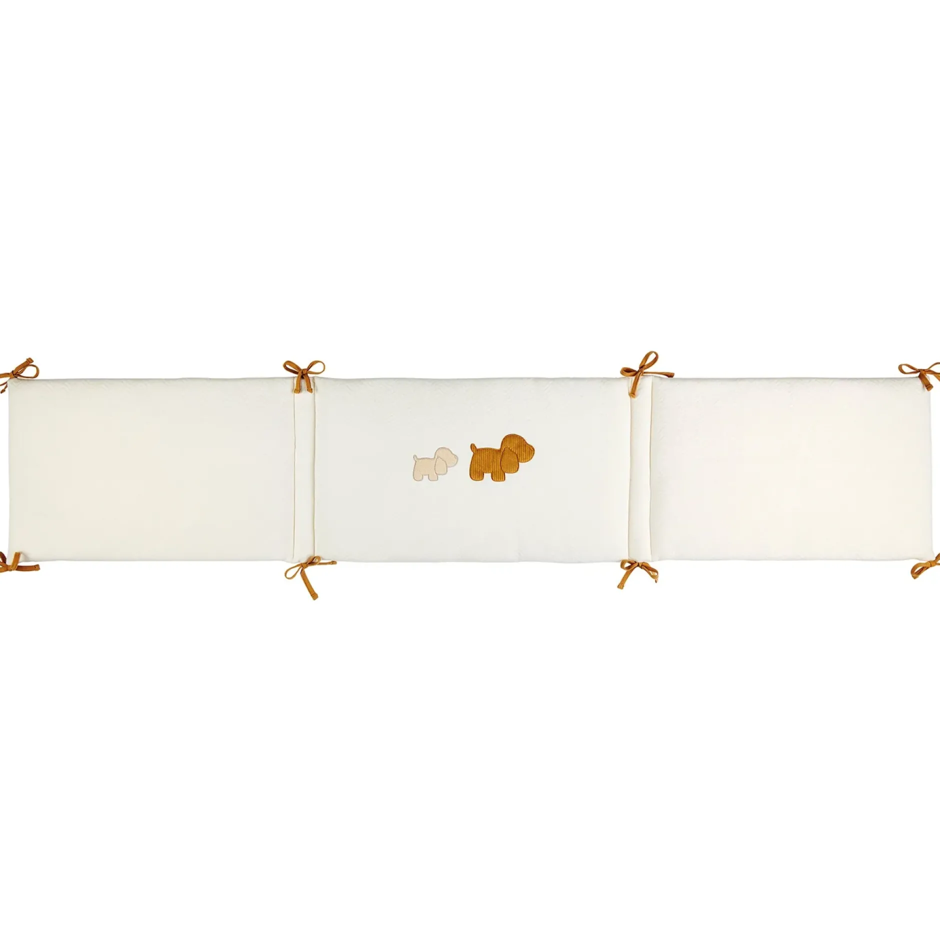 Tours De Lit|Gigoteuses & Nids D'Ange*Nattou Charlie Tour de lit 180 x 35 cm de Vanille