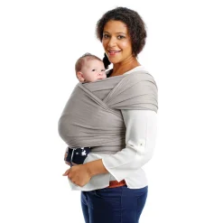 Écharpes De Portage|Tout Pour Vos Balades*Babylonia Écharpe de portage Tricot-Slen Organic extensible bio de Organic Silvercloud