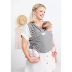 Écharpes De Portage|Tout Pour Vos Balades*Babylonia Écharpe de portage Tricot-Slen Organic extensible bio de Organic Silvercloud