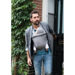 Écharpes De Portage|Tout Pour Vos Balades*Babylonia Écharpe de portage Tricot-Slen Organic extensible bio de Organic Silvercloud