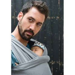 Écharpes De Portage|Tout Pour Vos Balades*Babylonia Écharpe de portage Tricot-Slen Organic extensible bio de Organic Silvercloud