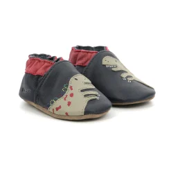 Chaussettes, Chaussons*Robeez Chaussons Cretace Star 17/18 de Marine