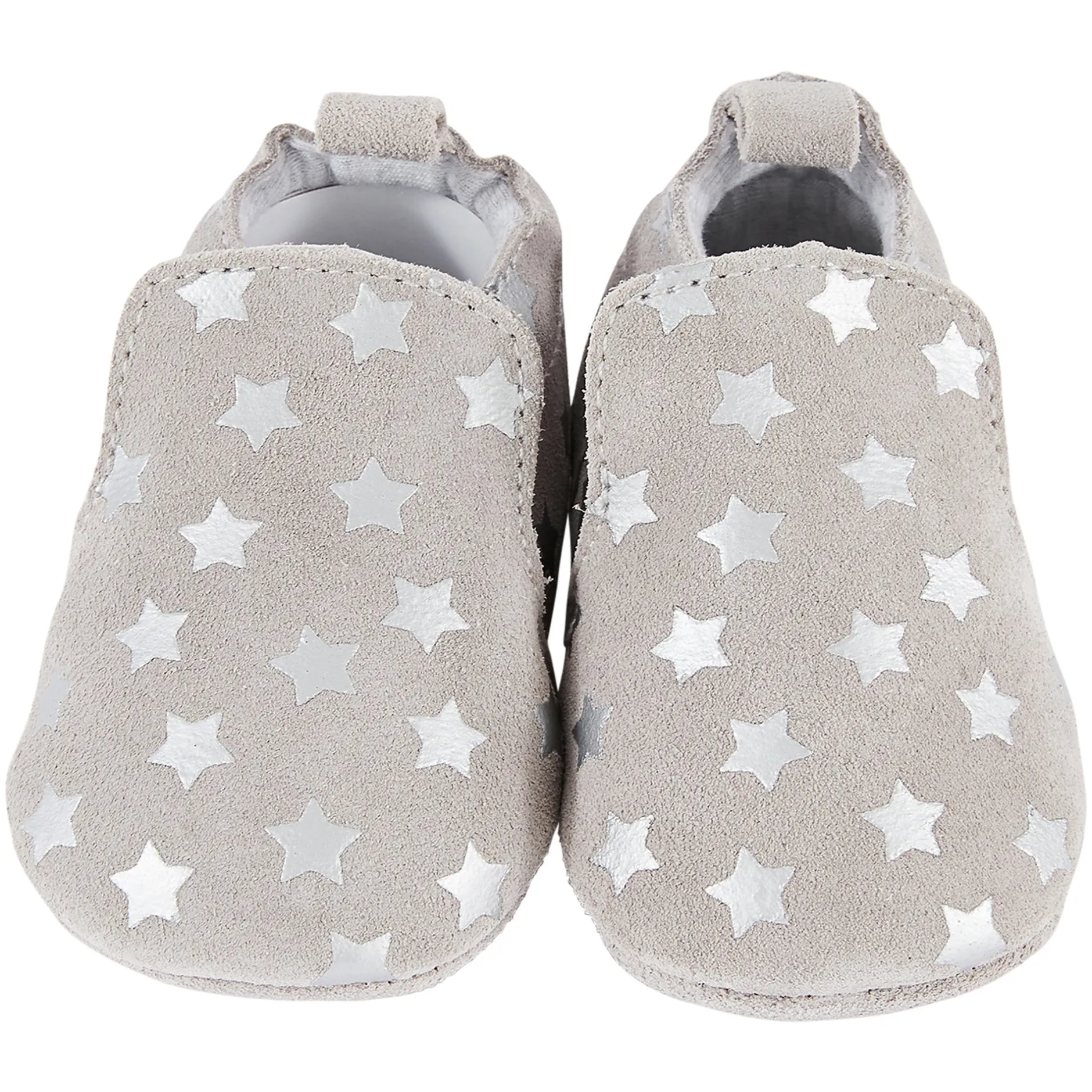 Chaussettes, Chaussons*P'tit bisou Chaussons cuir boy 17/18 de Gris