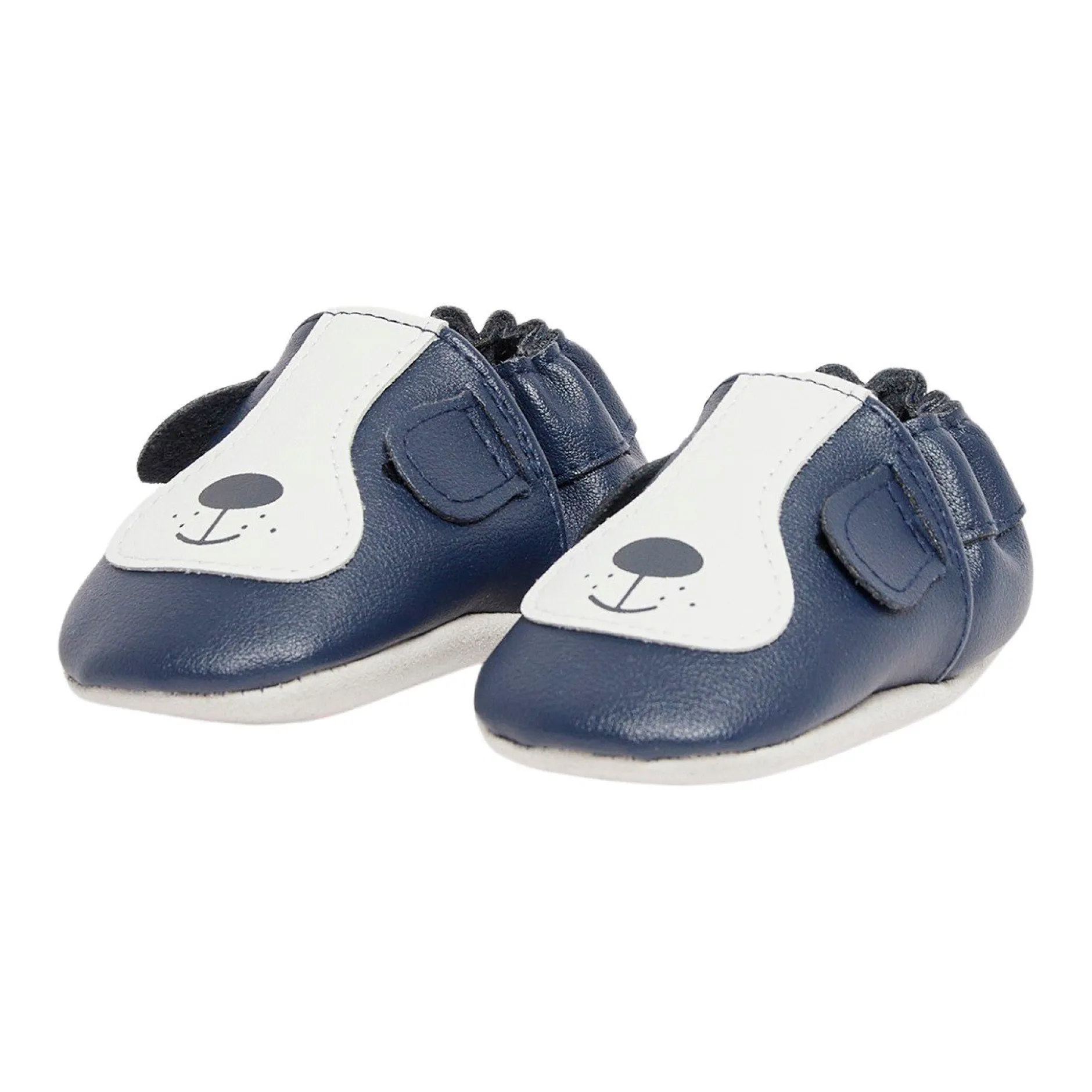 Chaussettes, Chaussons*P'tit bisou Chaussons en cuir de Chien