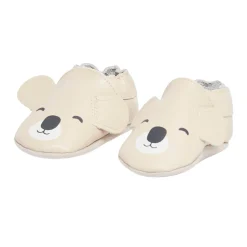 Chaussettes, Chaussons*P'tit bisou Chaussons en cuir de Koala