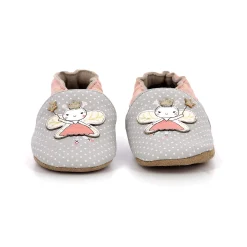 Chaussettes, Collants, Chaussons*Robeez Chaussons Fancy Girl de Gris clair