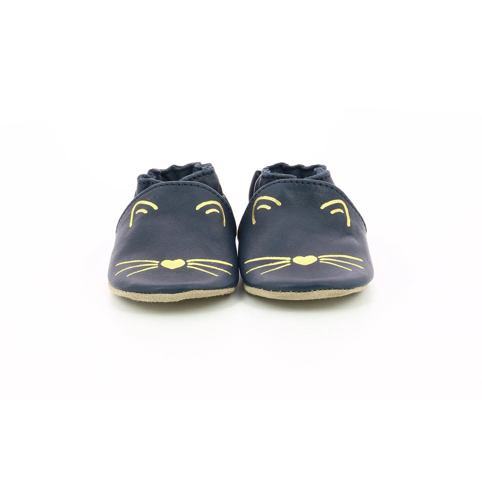 Chaussettes, Collants, Chaussons*Robeez Chaussons Goldy Cat 17/18 de Marine