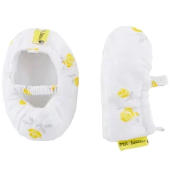 Chaussettes, Collants, Chaussons*P'tit bisou Chaussons imprimés Trop Chou 1-3 mois de Roseraie