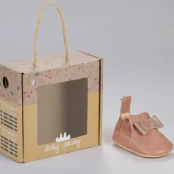 Chaussettes, Collants, Chaussons*Easy Peasy Chaussons My Blu nœud de Vieux rose