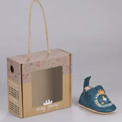 Chaussettes, Chaussons|Chaussettes, Collants, Chaussons*Easy Peasy Chaussons My Blublu lion de Denim