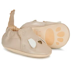Chaussettes, Chaussons|Chaussettes, Collants, Chaussons*Easy Peasy Chaussons My Blumoo Chien 6-12 mois de Beige